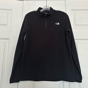 The North Face Women’s 1/4 Zip Black Fleece - Size M - EUC